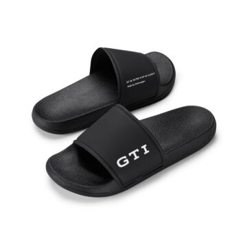 VW GTI Badelastschen  Badesandalen Sliders Latschen schwarz 5HV084350  041 5HV084350A 041 5HV084350B 041 5HV084350C 041 5HV084350D 041