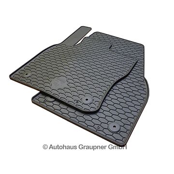 VW Original Gummifussmatten Plus Touran II ab 2015 vorn hinten Gummimatten Satz 5QB061550  041