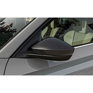 Skoda Spiegelkappen Metallic Schwarz Kamiq Scala Außenspiegelkappen 654072530A