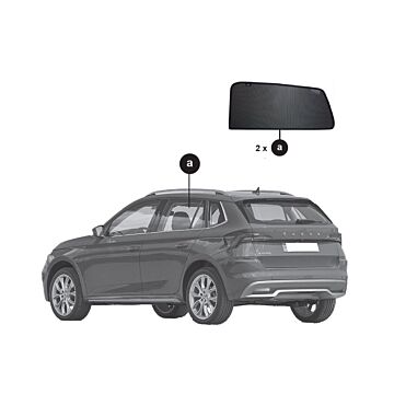 Skoda Kamiq Sonnenschutz Set Seitenscheiben hinten Scheiben 658064363