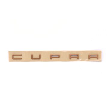 Seat Cupra Schriftzug Hinten Emblem Kupfer
