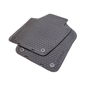 VW Original Polo 6R Gummifussmatten Satz vorn hinten Allwettermatten Fußmatten 6R1061500A 82V