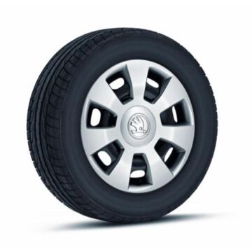 Skoda Radzierkappensatz 14 Zoll Radkappen Fabia Rapid 6V0071454