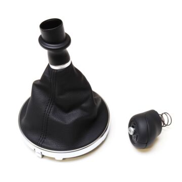 VW T5 Leder Schaltknauf Manschette Schalthebelverkleidung Schaltsack Verkleidung