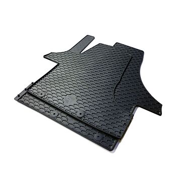 VW Gummifussmatten "Plus" Satz T5 T6 vorn mitte 3-teilig Allwettermatten Matten 7H1061551F 041