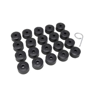 Radschraubenkappen für Radsicherungsschrauben Set inkl. Abziehhaken