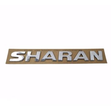 VW Sharan Schriftzug Logo Chrom Emblem Heckklappe Hinten 7N0853687 739