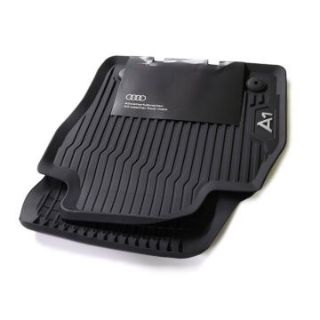 Audi A1 GB Sportback Allwetterfussmatten vorn 2-tlg. Gummifussmatten Gummimatten Original Fußmatten Matten Gummi 82B061501