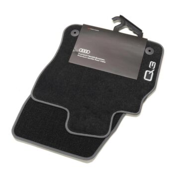 Audi Q3 F3 Textilfußmatten Premium 2 tlg 83B061275 MNO Velours Stoffmatten vorn