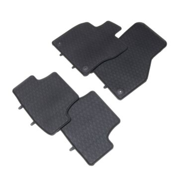 Gummifussmatten Satz VW T-Roc vorn hinten Gummimatten Fußmatte Matten Gummi 887/4C Geyer&Hosaja 
