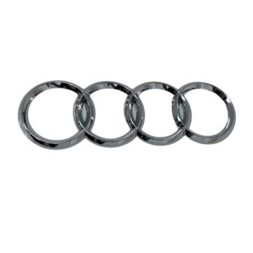 Audi Zeichen Heckklappe Kofferraum Hinten Chrom 8E9853742  2ZZ