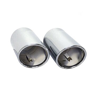 Audi Original Sport Endrohrblenden A3 8V 8V0071761 Auspuff Blenden 65mm Chrom