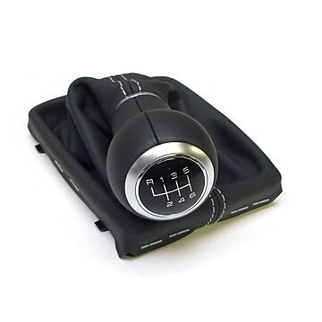 Audi Original A4 8K A5 8T Leder Schaltknauf Schalthebelknopf Manschette 6 Gang 8K0863278H XXH