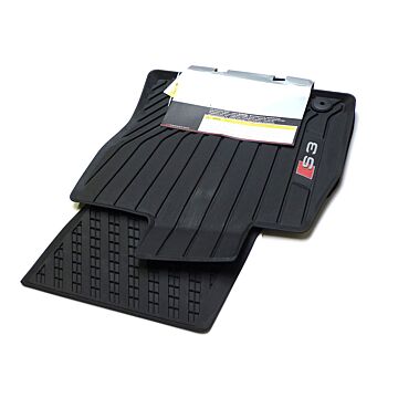 Audi Original A3 S3 Allwetterfußmatten vorn 8V1061221A 041 Gummimatten Gummi Fußmatten Matten Fussmatten