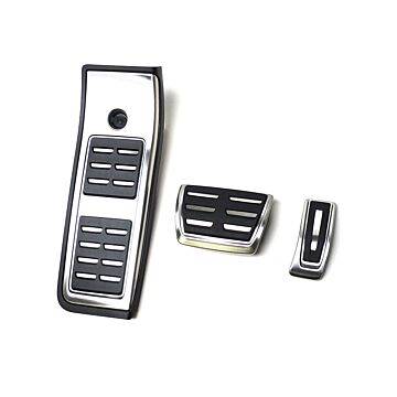 Audi Original A4 A5 8W Edelstahl Pedalkappen und Fußstütze 8W1064205A