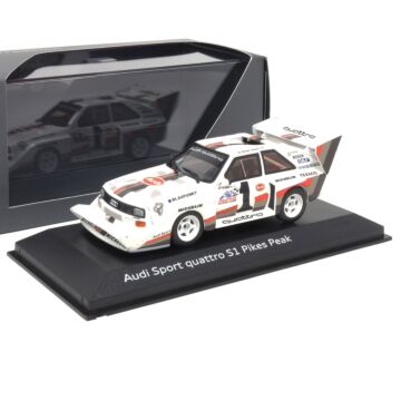 Audi Sport quattro S1 Pikes Peak 1:43 Modellauto Klassiker Miniatur Röhrl 1987 1/43 A5-5806