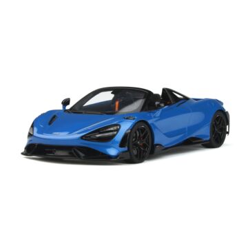 McLaren 765 LT Spider 1:18 Modellauto Miniatur 1/18 Blau Blue GT886 2021 765LT