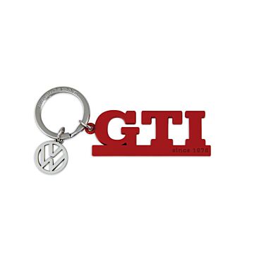 VW GTI SCHLÜSSELANHÄNGER MIT CHARM IN SICHTVERPACKUNG - SINCE 1976/ROT GTIKH01