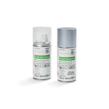 Skoda Lackspray Set A7W Brillant Silber Metallic HFB381090