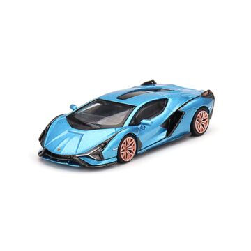 Lamborghini Sian FKP 37 1:64 Modellauto Miniatur 1:64 Blue Aegir Blau MGT00573 Mini GT TSM Model 573