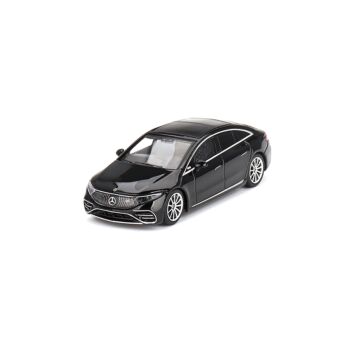 Mercedes Benz EQS 580 4Matic 1:64 Modellauto Miniatur 1/64 Schwarz Black MGT00694-L MGT00694