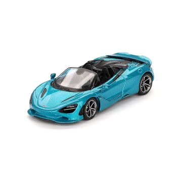 McLaren 750S Spider 1:64 Modellauto Miniatur 1/64 Belize Blue Blau MGT00812