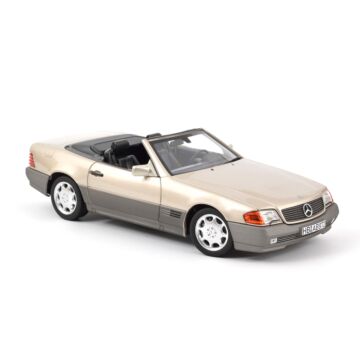Mercedes Benz 500 SL 1:18 Modellauto Miniatur 1/18 Silver Silber 1989 Norev MB 183719