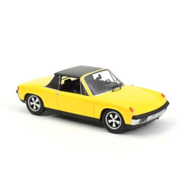 VW-Porsche 914 1:18 Modellauto Miniatur 1/18 Norev 187689 Gelb Porsche 1973