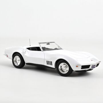 Chevrolet Corvette C3 Convertible 1:18 Modellauto Miniatur 1/18 Can Am 189038 Norev Weiß White