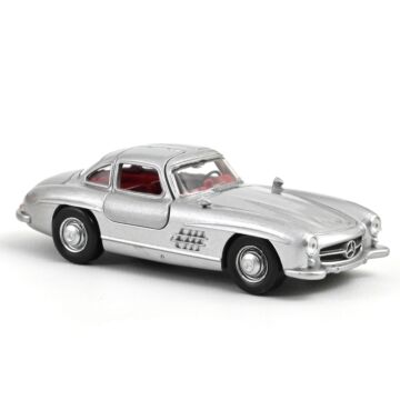 Mercedes Benz 300 SL 1:43 Modellauto Miniatur 1/43 Silber Silver Norev 351197