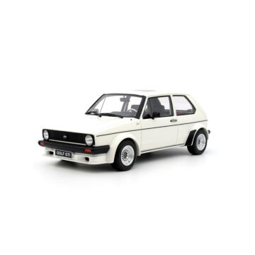 VW Golf 1 GTI ABT 1:18 Modellauto Miniatur 1/18 Weiß 1982 White OT1014 1er MK1