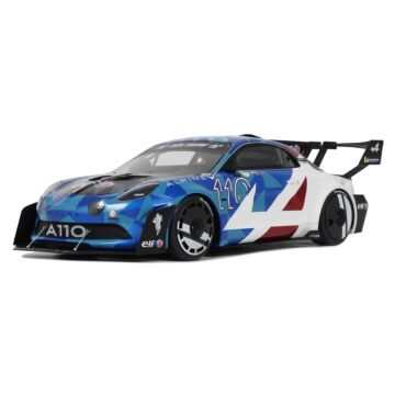 Alpine A110 Pikes Peak 1:18 Modellauto Miniatur 1/18 White Weiß OT195 Ottomobile