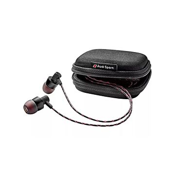 Audi Sport In Ear Kopfhörer schwarz rot 3291700600 Original