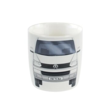 VW T5 BUS KAFFEETASSE 370ml IN GESCHENKBOX - WEISS Tasse Becher T5TA01