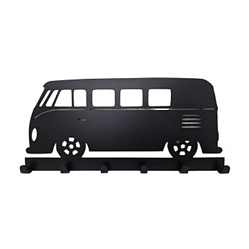 VW T1 Schlüsselbrett Schwarz Stahl Brett für Schlüssel Z 058743 ST1